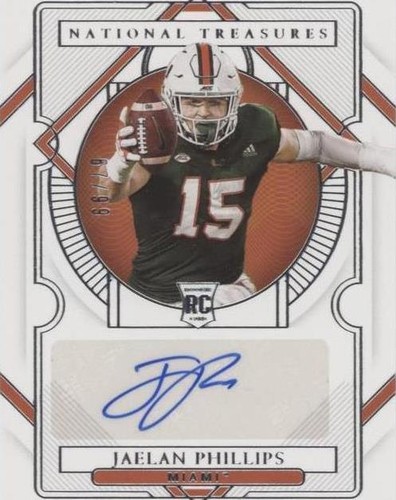 2021 Panini National Treasures Collegiate Jaelan Phillips #148