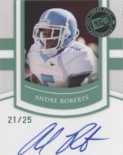 2010 Press Pass Portrait Edition Andre Roberts #SS-AR