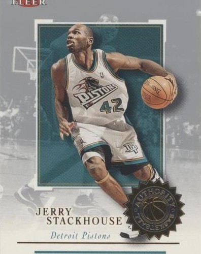 2000-01 Fleer Authority - Jerry Stackhouse #7