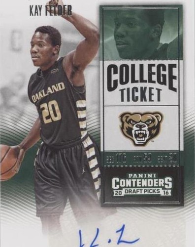 2016-17 Panini Contenders Draft Picks - Kay Felder #136