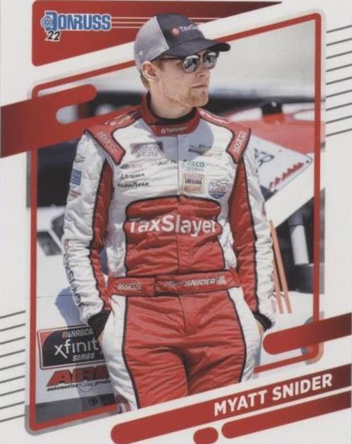 2022 Panini Donruss NASCAR - Myatt Snider #82