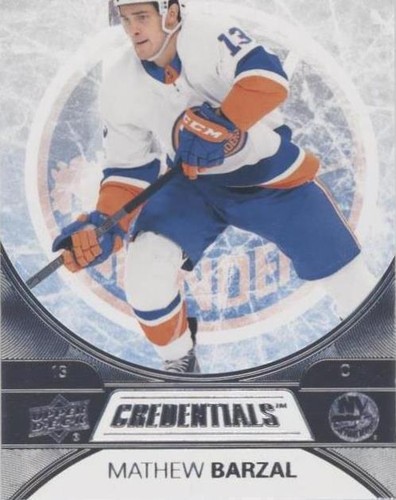 2021-22 Upper Deck Credentials - Mathew Barzal #23