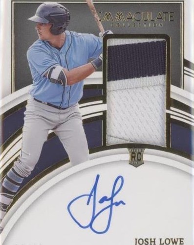 2022 Panini Immaculate Collection - Josh Lowe #125