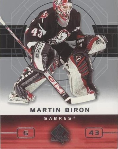 2002-03 SP Authentic - Martin Biron #9