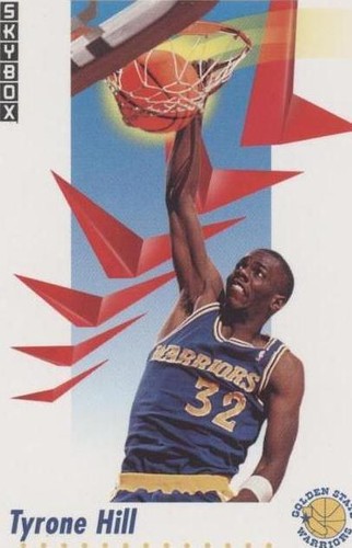 1991-92 Skybox - Tyrone Hill #92