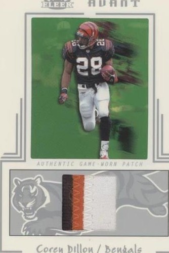 2003 Fleer Avant Corey Dillon #AGW/48