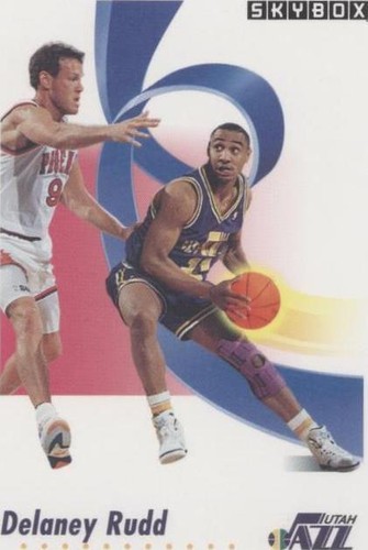 1991-92 Skybox - Delaney Rudd #284