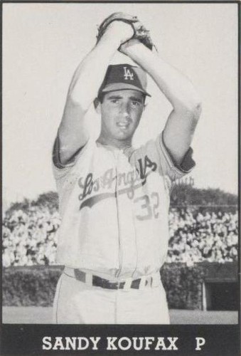 1980 TCMA 1959 Los Angeles Dodgers World Champions - Sandy Koufax #1980-030