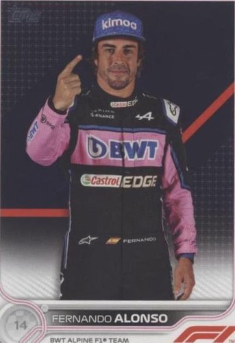 2022 Topps Formula 1 - Fernando Alonso #13
