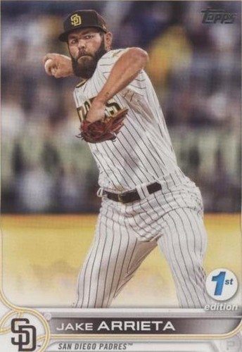 2022 Topps Series 1 1st Edition - Jake Arrieta #214