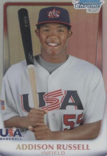 2011 Bowman Chrome - Addison Russell #18U-21