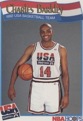 1991-92 NBA Hoops Charles Barkley 1992 USA Basketball Team