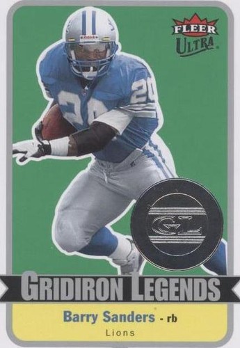 2007 Fleer Ultra Barry Sanders #GL-BS
