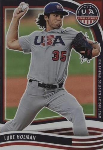 2024 Panini Stars and Stripes - Luke Holman #8