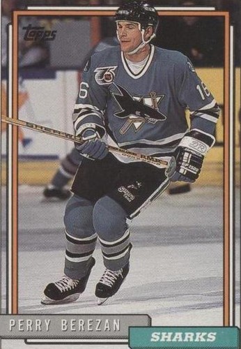 1992-93 Topps - Perry Berezan #342