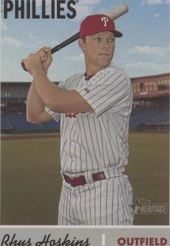 2019 Topps Heritage - Rhys Hoskins #458