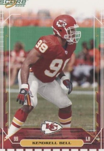 2006 Score Kendrell Bell #137
