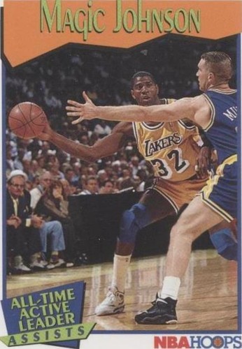 1991-92 NBA Hoops - Magic Johnson #535