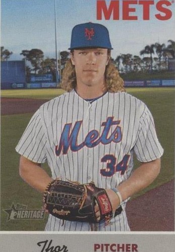 2019 Topps Heritage - Noah Syndergaard #83