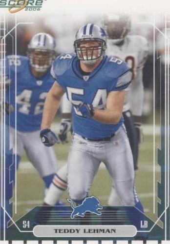 2006 Score Teddy Lehman #92