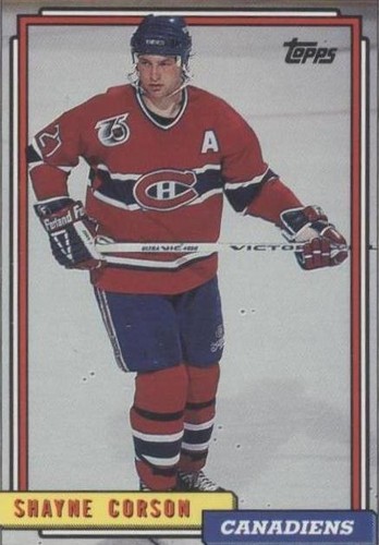 1992-93 Topps - Shayne Corson #201