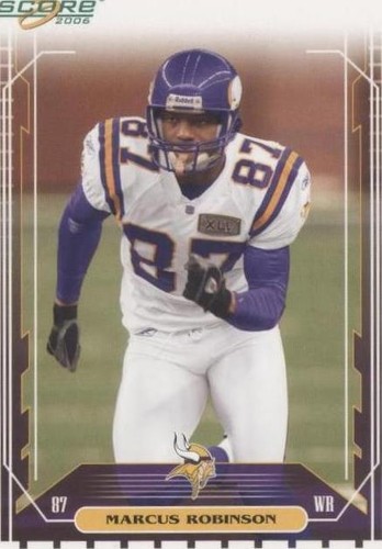 2006 Score Marcus Robinson #157