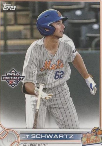 2022 Topps Pro Debut - JT Schwartz #PD-177