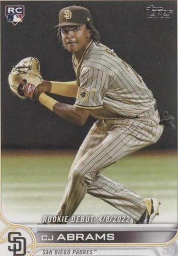 2022 Topps Update Series - C.J. Abrams #US327