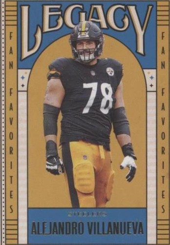 2019 Panini Legacy Alejandro Villanueva #FF-AV