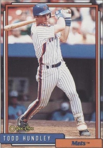 1992 O-Pee-Chee - Todd Hundley #673