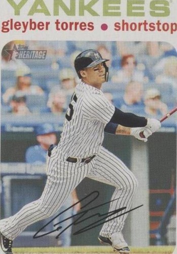2020 Topps Heritage - Gleyber Torres #483