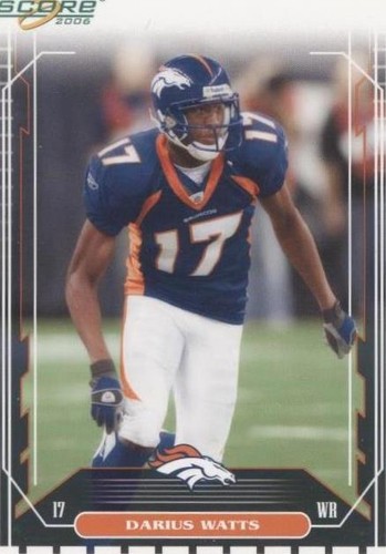 2006 Score Darius Watts #84