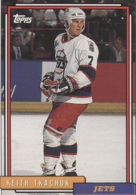 1992-93 Topps - Keith Tkachuk #102