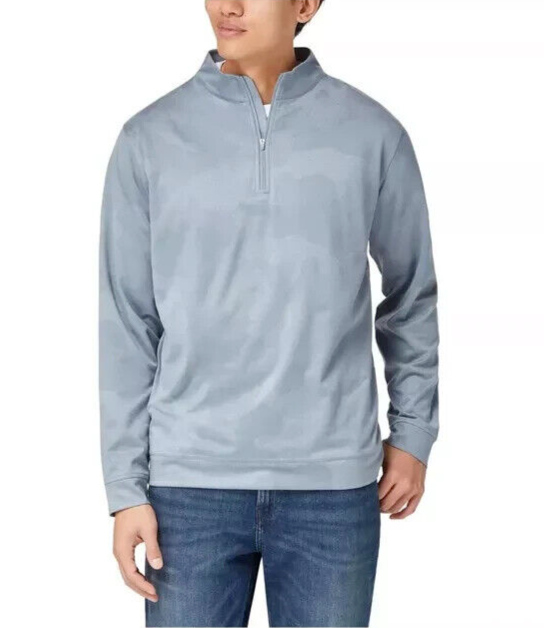 欲しいの Grey, Pullover, Zip 1/4 Performance Men's Size FREE , M ウォーキング・ランニングウェア