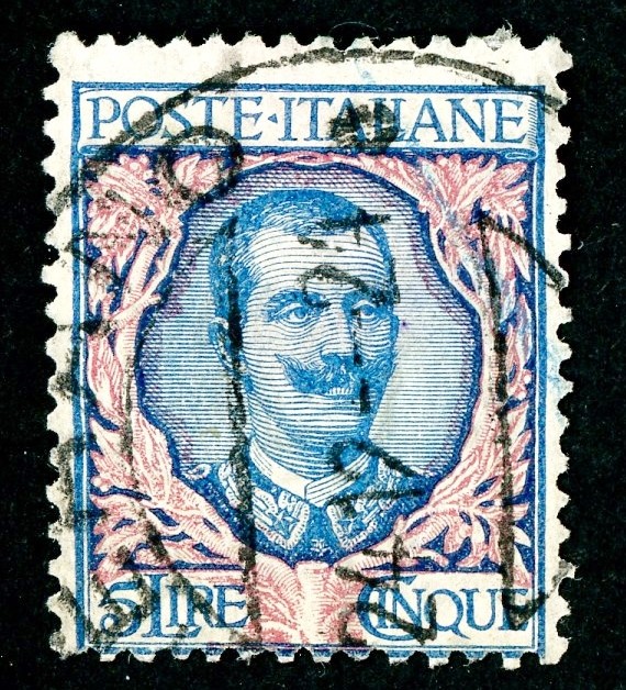 ITALY 1901-1926 SCOTT # 76-79, 85, 87-88, 90-91 VICTOR EMMANUEL III STAMPS