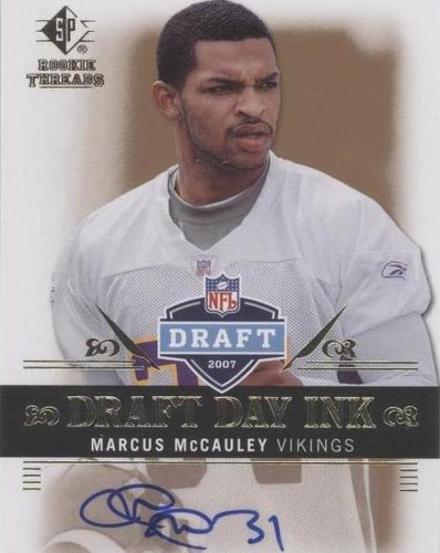 2007 SP Rookie Threads Marcus McCauley #DDI-MM