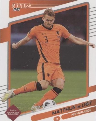 2021-22 Panini Donruss Road to Qatar Matthijs de Ligt #97