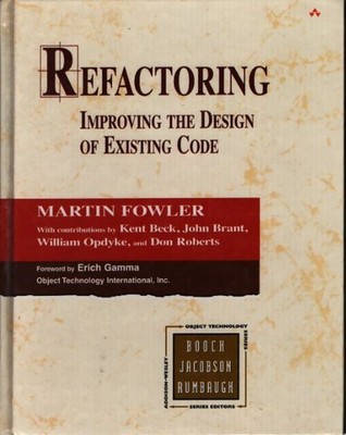 Refactoring : Improving the design of... - Martin Fowler - V2227172