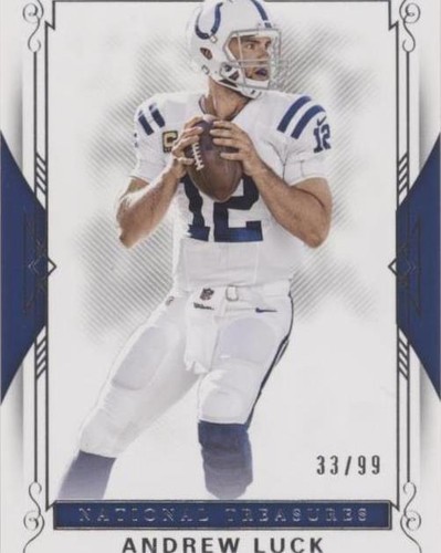2017 Panini National Treasures Andrew Luck #11