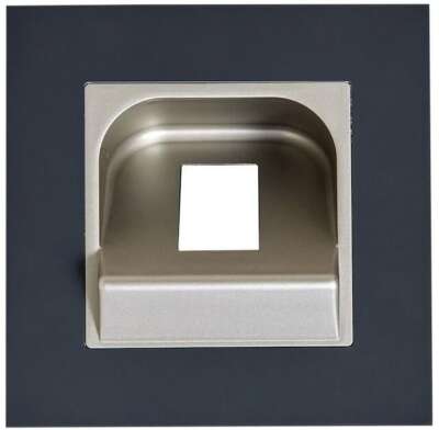 eKey ModulS Siedle Vario AG, Einbaumodul, für Siedle Vario, schräg, Anthrazitgra