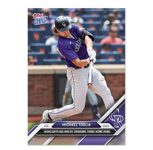 2024 Topps Now - Michael Toglia #420