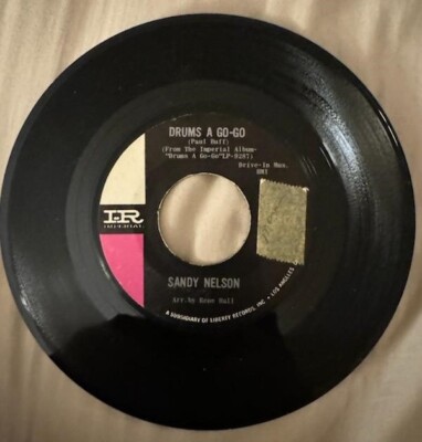 Sandy Nelson  Drums A Go-Go / Casbah  1965  Imperial 66127  Rock, Surf  VG+