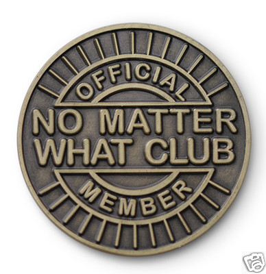  ''No Matter What Club'' AA/NA/12 Step Recovery Program Bronze Coin /Token/Chip