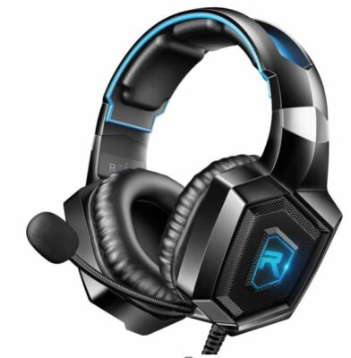 RUNMUS Stereo Gaming Headset for PS4, Xbox One, Nintendo Switch, PC, PS3, Mac, L