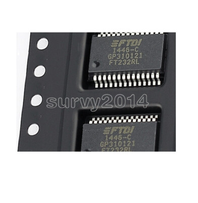 5PCS NEW FTDI FT232 FT232RL USB TO SERIAL UART SSOP-28 IC