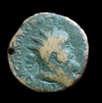 Postume, Doble Sestercio, Reverso A La Galera.