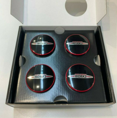 Mini cooper on sale floating hub caps