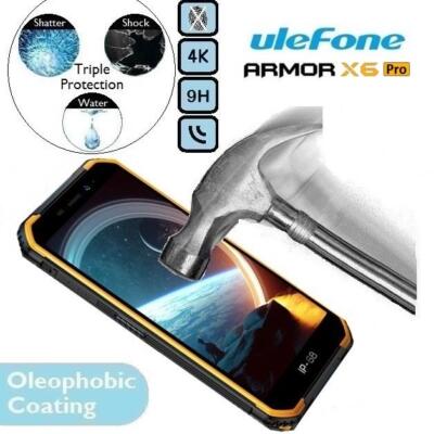 100%Genuine Tempered Glass 9H Screen Protector (Armour) For Ulefone Armor X6 Pro