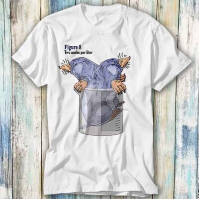 Two Moles Per Liter Funny Chemistry Science T Shirt Meme Gift Top Tee Unisex 480