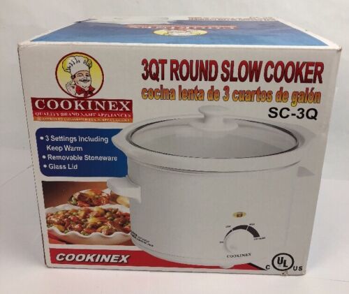 Crock Pot Slow Cooker Portable Small Size Dipper Meal Easy Coo...
